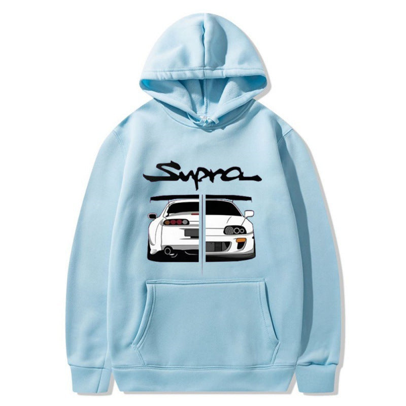 Damen Kapuzenpullover mit einzigartigem Design und bequemen Kängurutaschen R&B