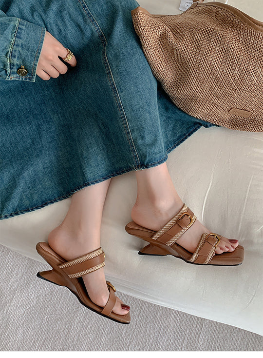 Damen elegante und bequeme Sling Sandalen R&B