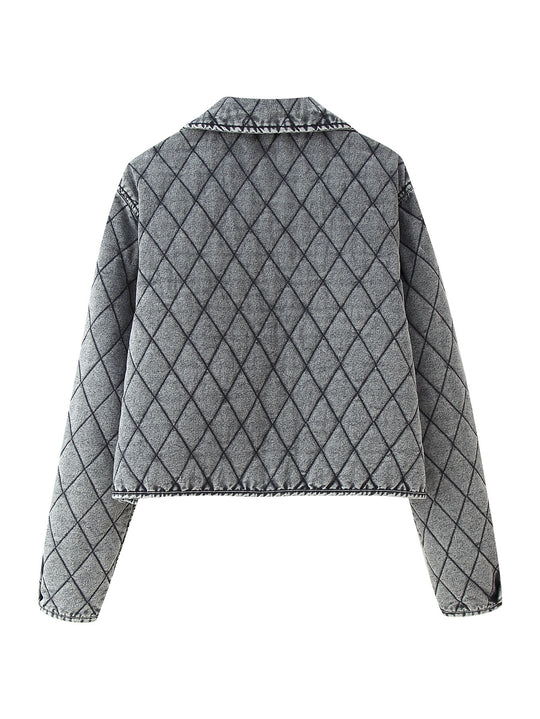 Damen Steppjacke mit legerem Schnitt R&B