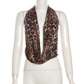 Damen Scarf mit modernem Leopardenmuster R&B