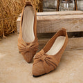 Damen Elegante Ballerinas mit dekorativem Schleifen-Design und atmungsaktiver Obermaterialstruktur R&B