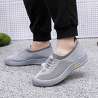 Damen Sportliche Freizeitschuhe mit elastischem Schnürsystem und rutschfester Sohle R&B