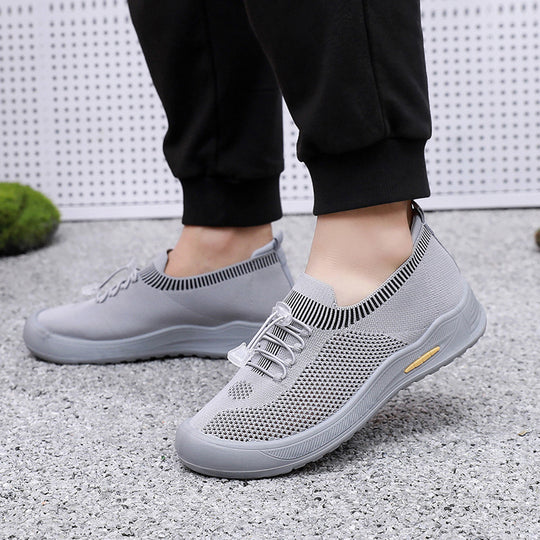 Damen Sportliche Freizeitschuhe mit elastischem Schnürsystem und rutschfester Sohle R&B