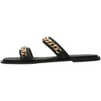 Damen Slides mit luxuriösem Kettendetail R&B