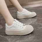 Damen Sportliche Plateau Sneakers mit rutschfester Sohle und atmungsaktivem Obermaterial R&B