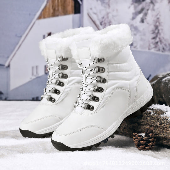 Damen Wasserfeste Winterstiefel mit Kuschelfutter R&B
