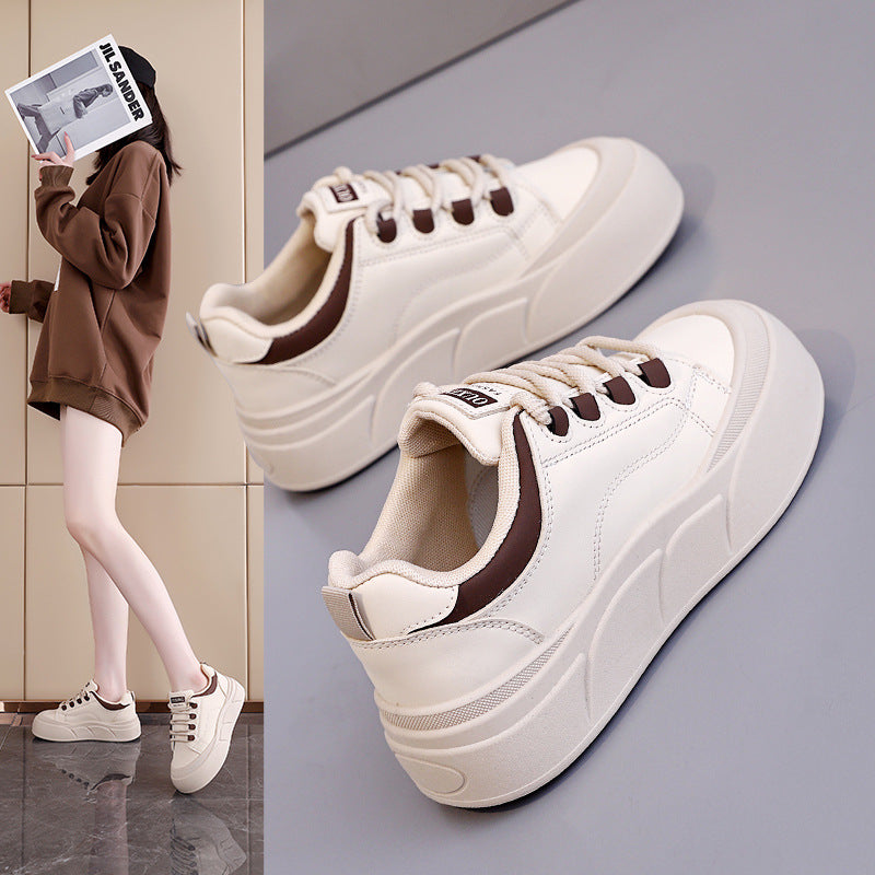 Damen Chunky Sneaker mit hohem Plateau von R&B