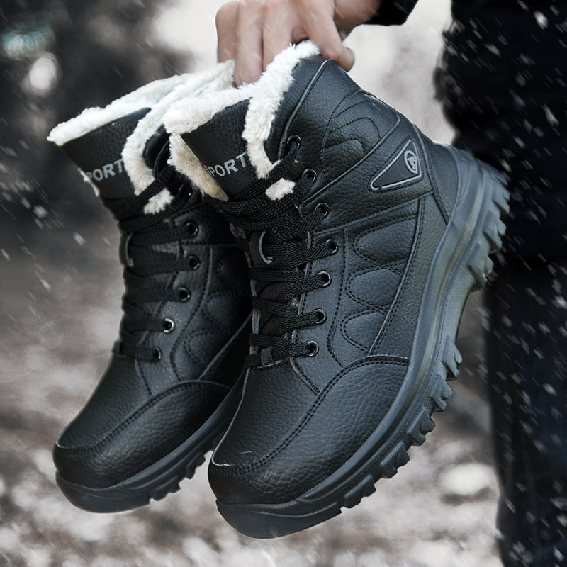 Damen gefütterte Winterstiefel mit rutschfester Sohle und isolierendem Innenfutter R&B