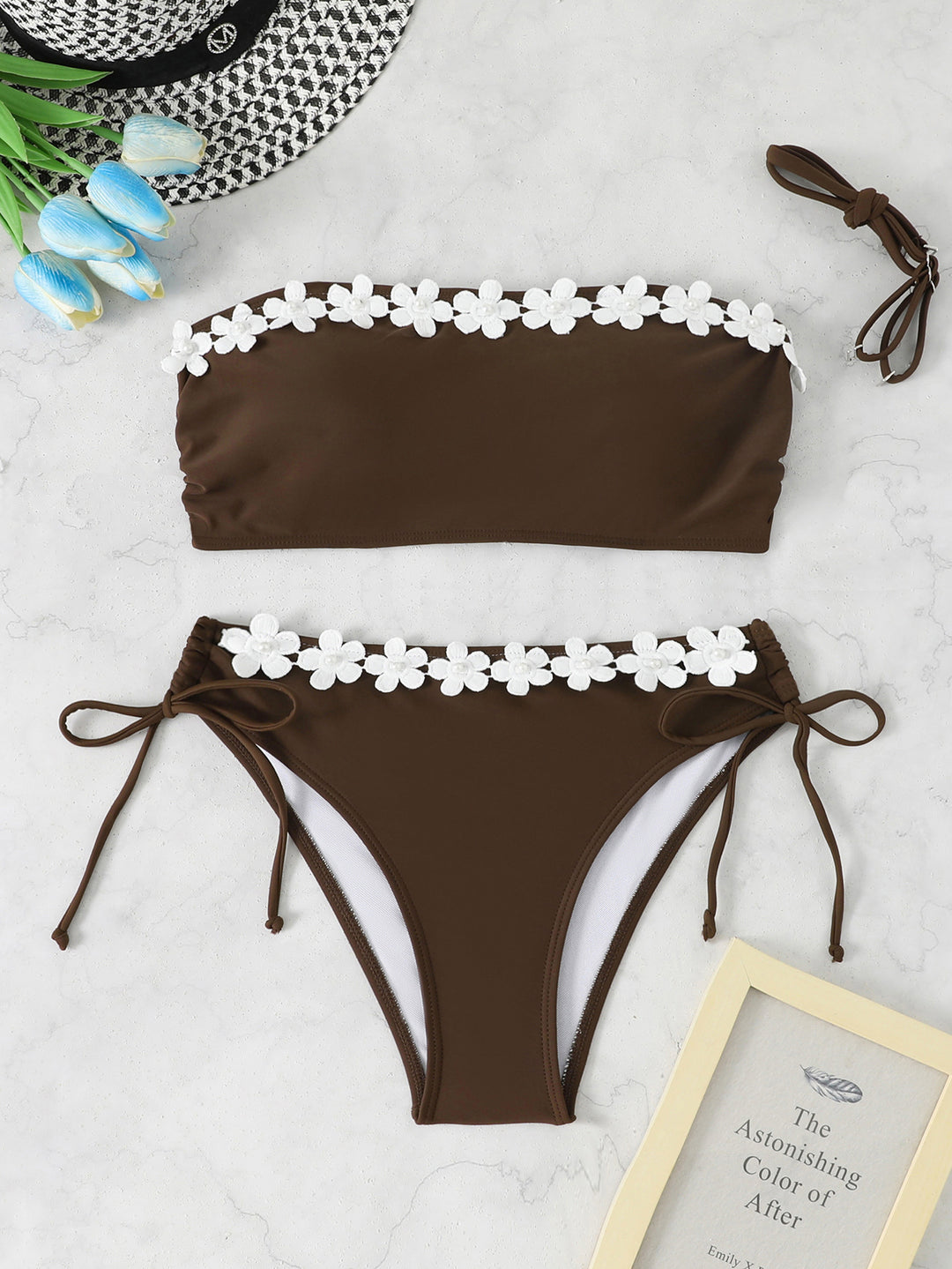 Damen Bandeau-Bikini Set R&B
