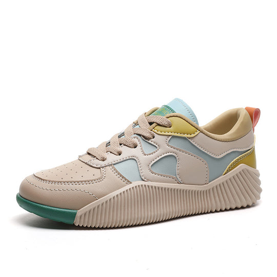 Damen modische Sneaker mit atmungsaktiver Oberflächenstruktur und rutschfester Sohle R&B