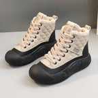 Damen modische Winterboots mit kuscheligem Innenfutter und robuster Sohle R&B