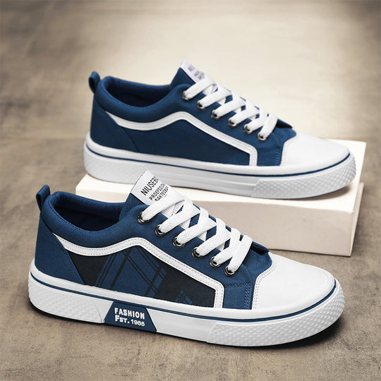Damen Modische Low-Top Sneakers mit grafischen Akzenten R&B