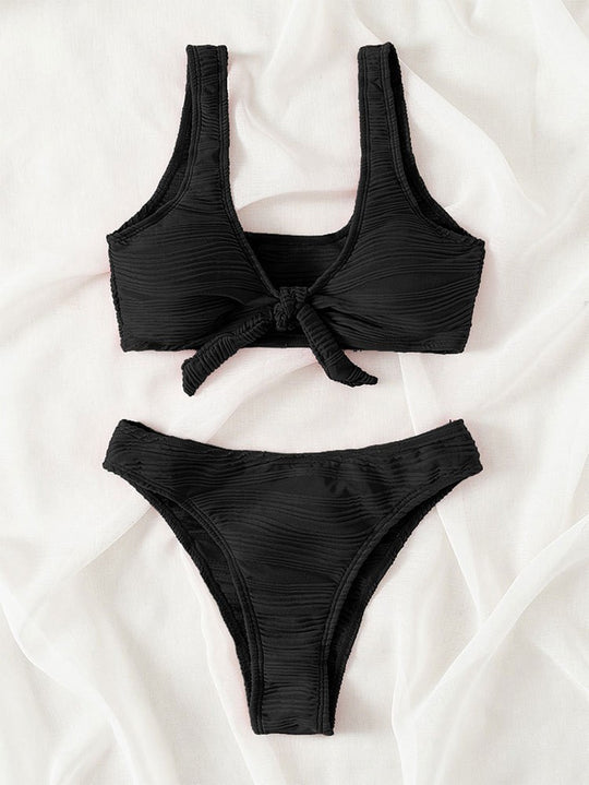 Damen Triangel-Bikini mit knotbarem Oberteil R&B
