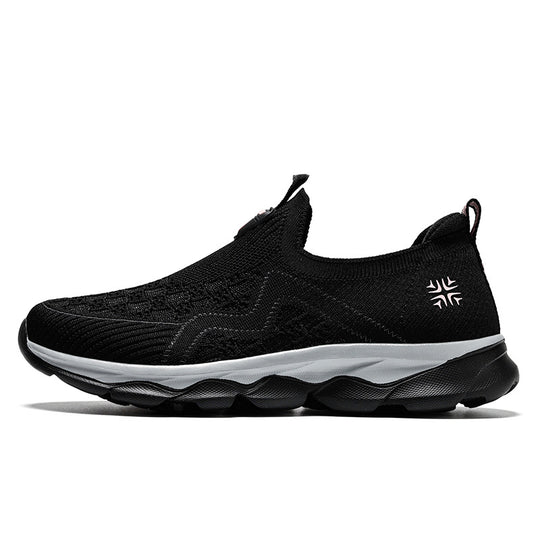 Damen Atmungsaktive Slip-On Spazier-Sneaker mit flexibler Sohle R&B