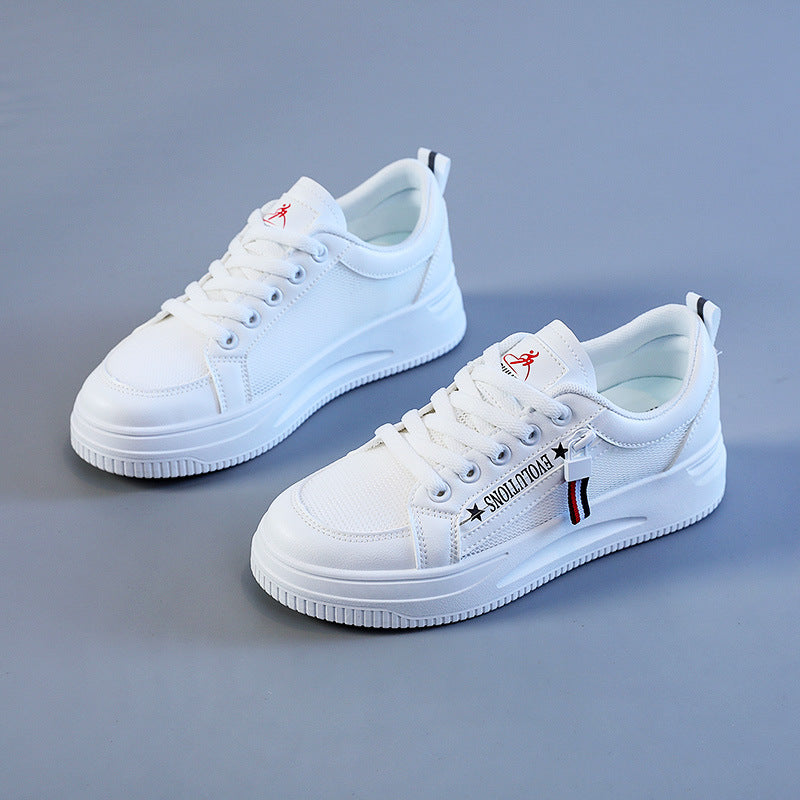 Damen Sportliche Sneaker mit innovativem Obermaterial und modischem Zipperdesign R&B
