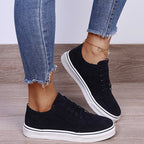 Damen Freizeit-Sneaker im eleganten Riemchen-Design mit atmungsaktiver Innensohle R&B