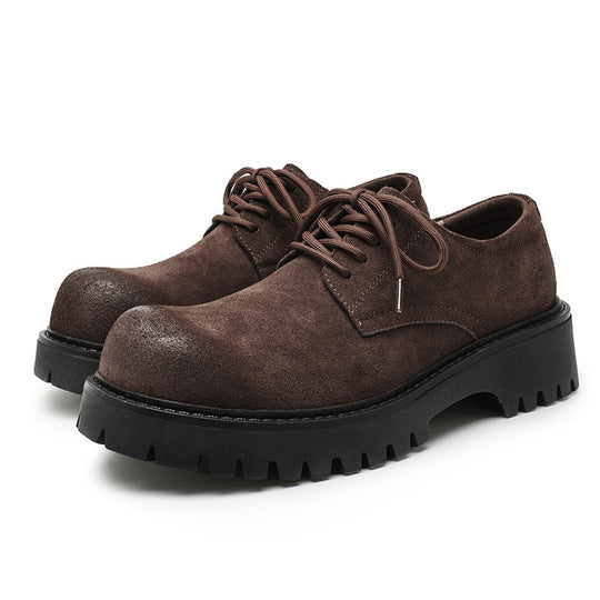Damen modische Schnürschuhe mit robuster Sohle R&B