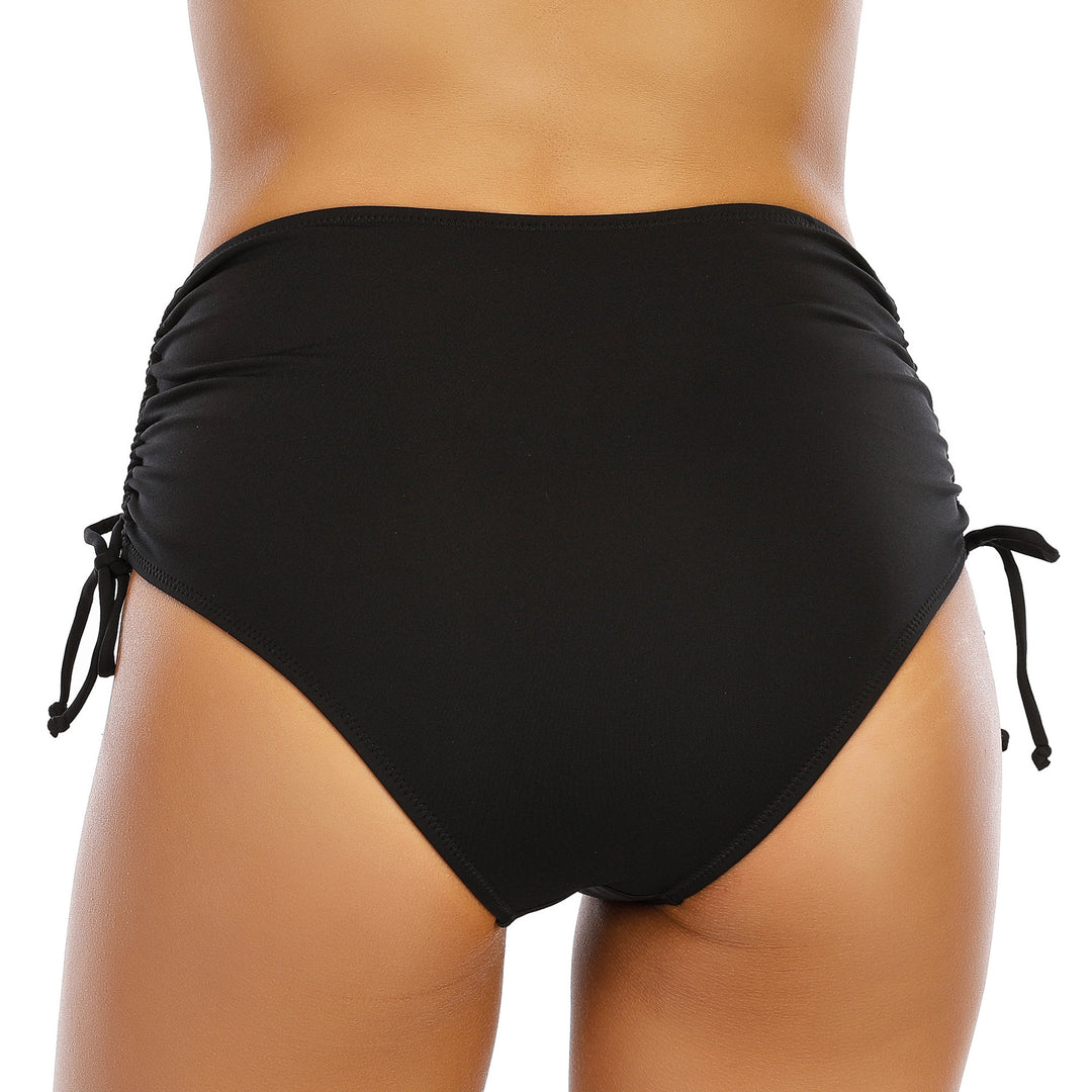 Damen Hochgeschnittenes Badeshorts mit Rüschendetails R&B