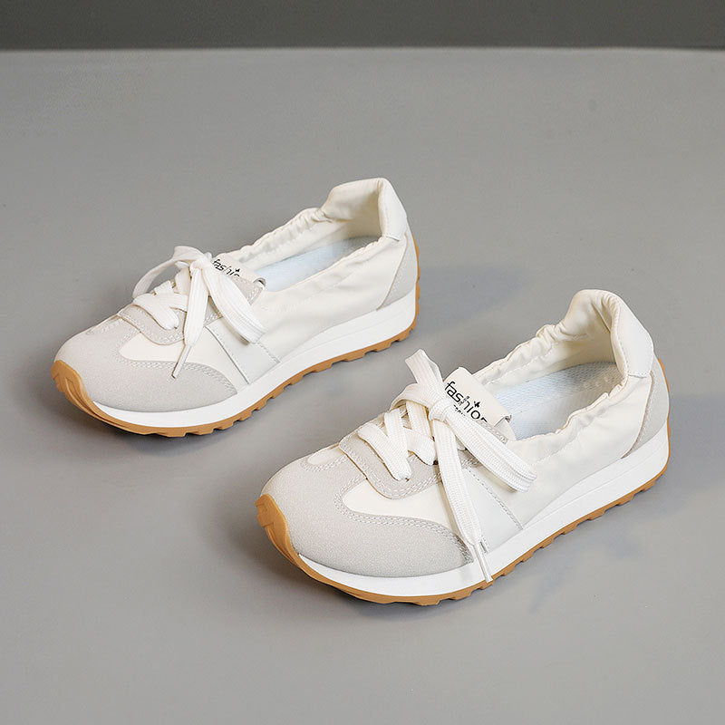 Damen Sportliche Sneakers mit elastischem Einstieg und dämpfender Laufsohle R&B