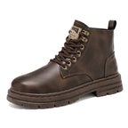 Damen robuste Schnürstiefel im urbanen Stil R&B