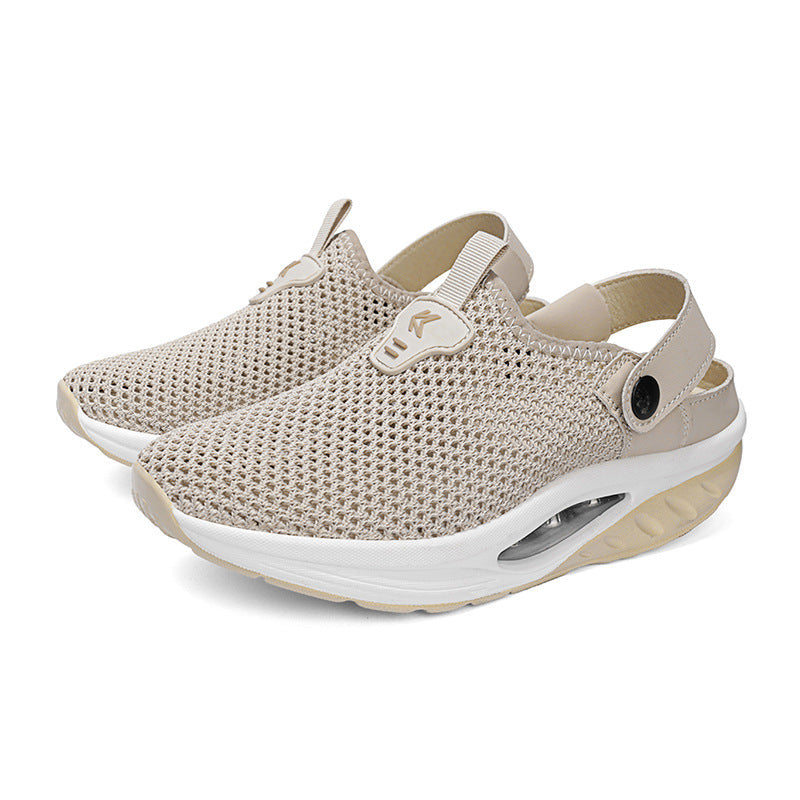 Damen Atmungsaktive Clogs mit dämpfender Sohle R&B