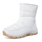 Damen Winterstiefel mit Warmfutter und rutschfester Sohle R&B