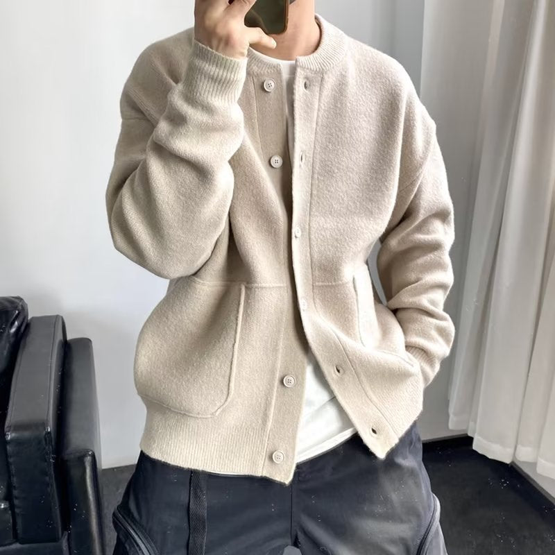 R&B | Klassische Herren-Strickjacke