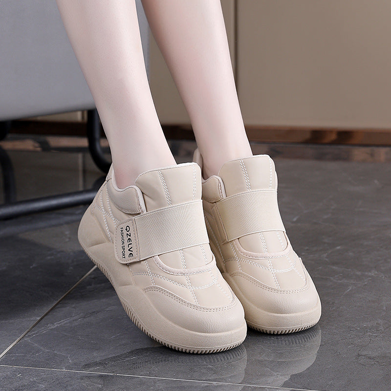 Damen Sportliche Sneaker mit elastischem Verschluss und modernem Profil R&B