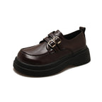 Damen Komfortable Biker-Schuhe mit geschlossenen Schnallen