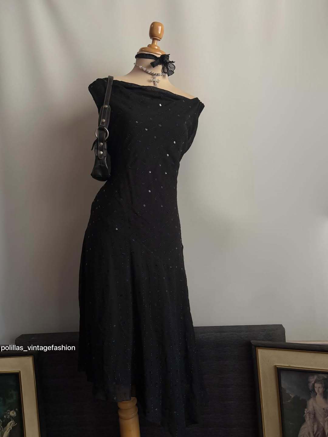 Damen Elegantes Abendkleid mit verführerischen Glitzerakzenten R&B