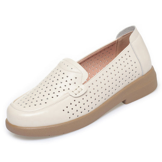 Damen Mokassins mit luftiger Perforation und gemütlichem Fußbett R&B