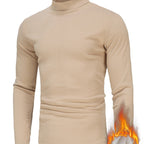 Herren Langärmliges Turtleneck Shirt mit atmungsaktivem Material