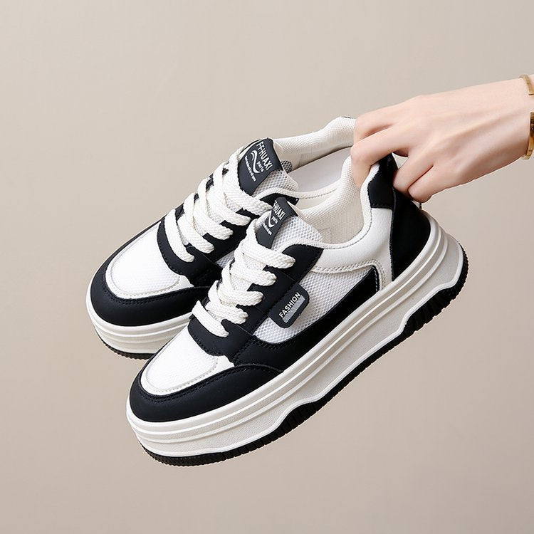 Damen Atmungsaktive Sneakers mit modischem Plateau Heid Mode