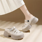 Damen Modische Clogs mit innovativem Dämpfungssystem und verstellbarem Riemen R&B
