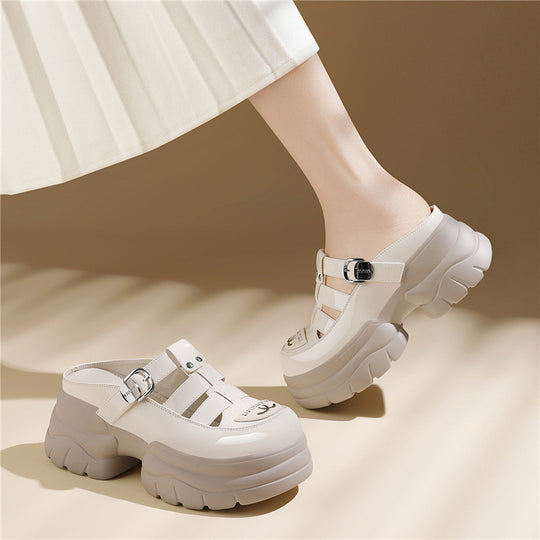 Damen Modische Clogs mit innovativem Dämpfungssystem und verstellbarem Riemen R&B