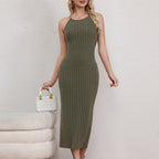 Damen Langarm Kleid R&B