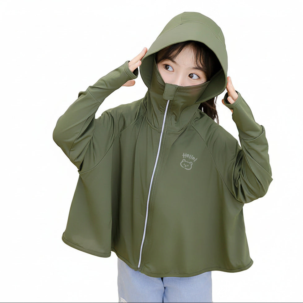 Damen leichte UV-Schutzjacke mit Reißverschluss R&B