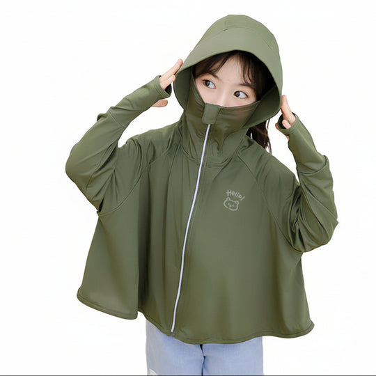 Damen leichte UV-Schutzjacke mit Reißverschluss R&B