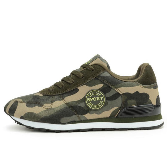 Damen Camouflage Sneakers mit atmungsaktivem Obermaterial und rutschfester Sohle R&B