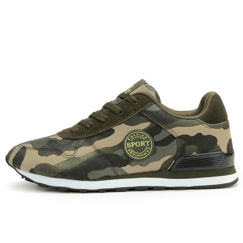 Damen Modische und sportliche Sneakers im Camouflage-Design