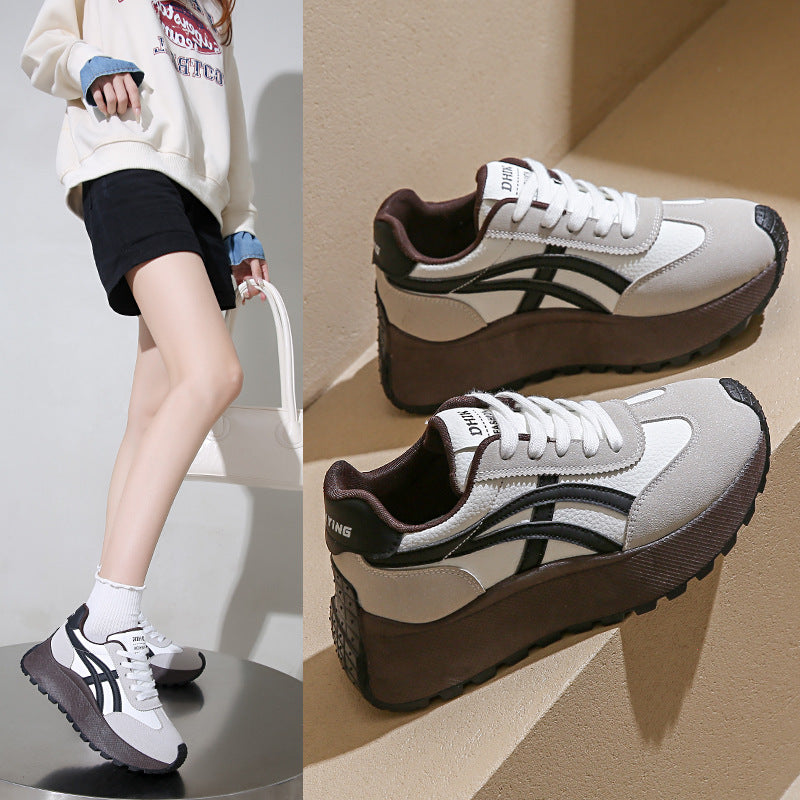 Damen Sportliche Sneakers mit atmungsaktiver Mesh-Oberfläche und dämpfender Laufsohle R&B