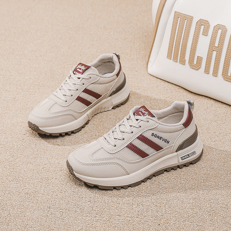 Damen Sportliche Sneakers mit modischem Design und rutschfester Laufsohle R&B
