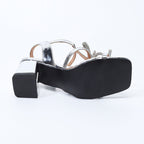 Damen Slingback-Sandalen mit eleganten Schleifen und stabilen Blockabsätzen R&B