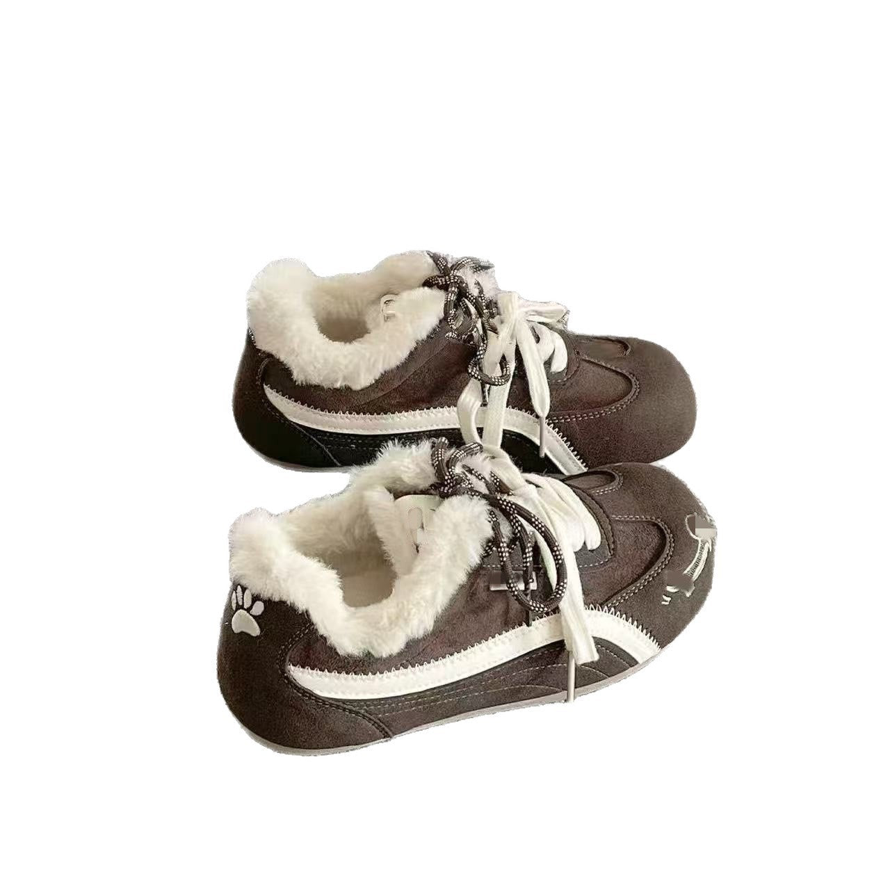 Damen Winter Sneakers mit wärmendem Fleece-Innenfutter und rutschfester Sohle R&B