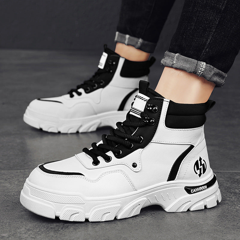 Damen Elegante und robuste High-Top Sneakers mit rutschfester Sohle und atmungsaktivem Obermaterial R&B