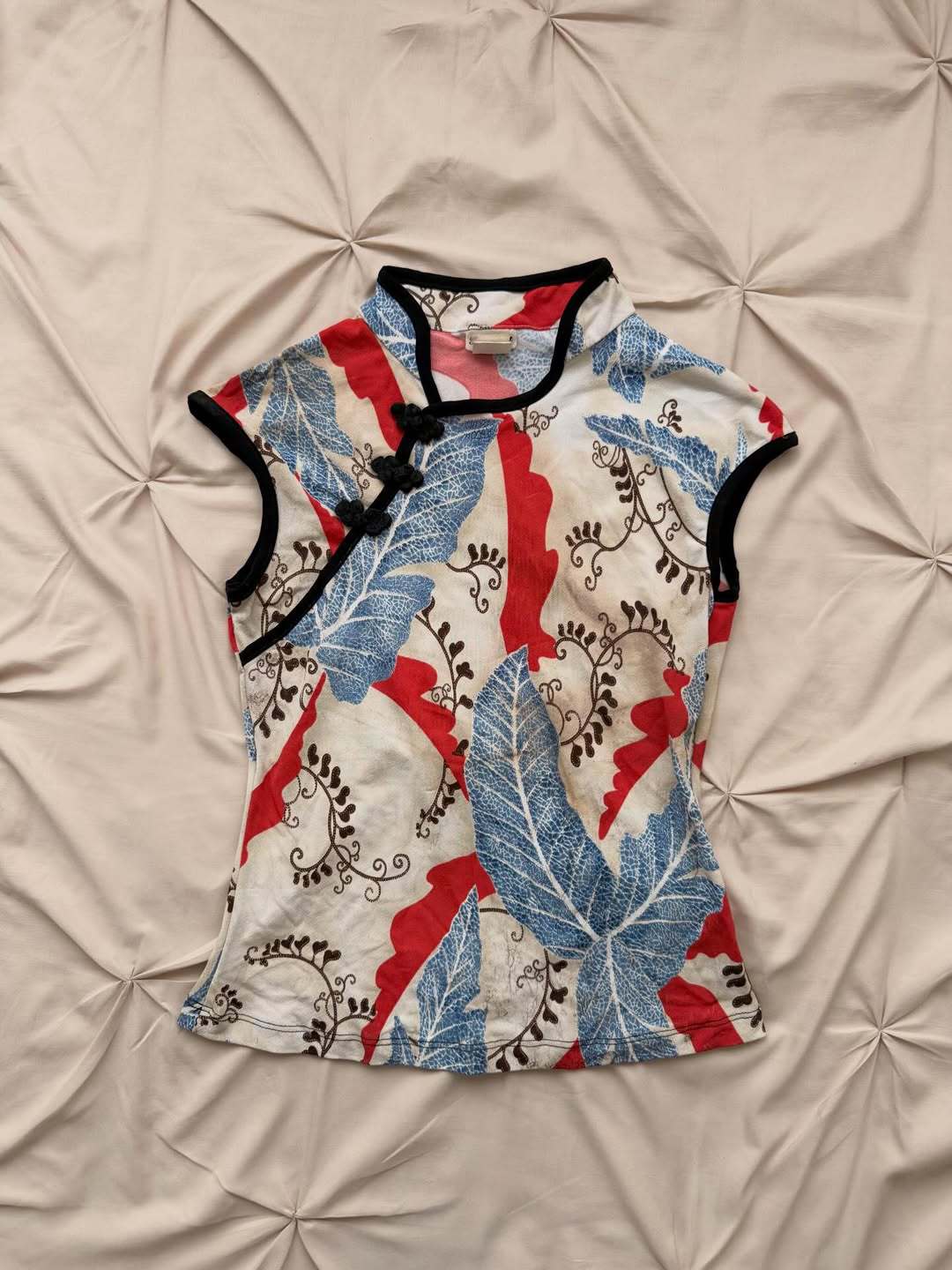 Damen Chinesisches Dekorativ-T-Shirt R&B