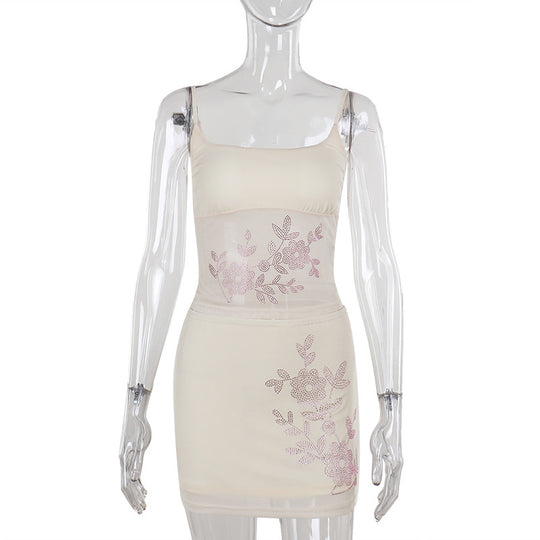Damen Bodycon Kleid mit filigranen Spitzenakzenten R&B