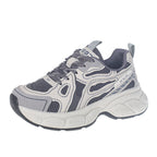 Damen Sportliche Lauf- und Freizeit-Sneaker mit atmungsaktiven Mesh-Einsätzen und dämpfender Sohle R&B