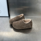 Damen Kuschelige Hausschuhe mit weichem Fleecefutter und rutschfester Sohle R&B