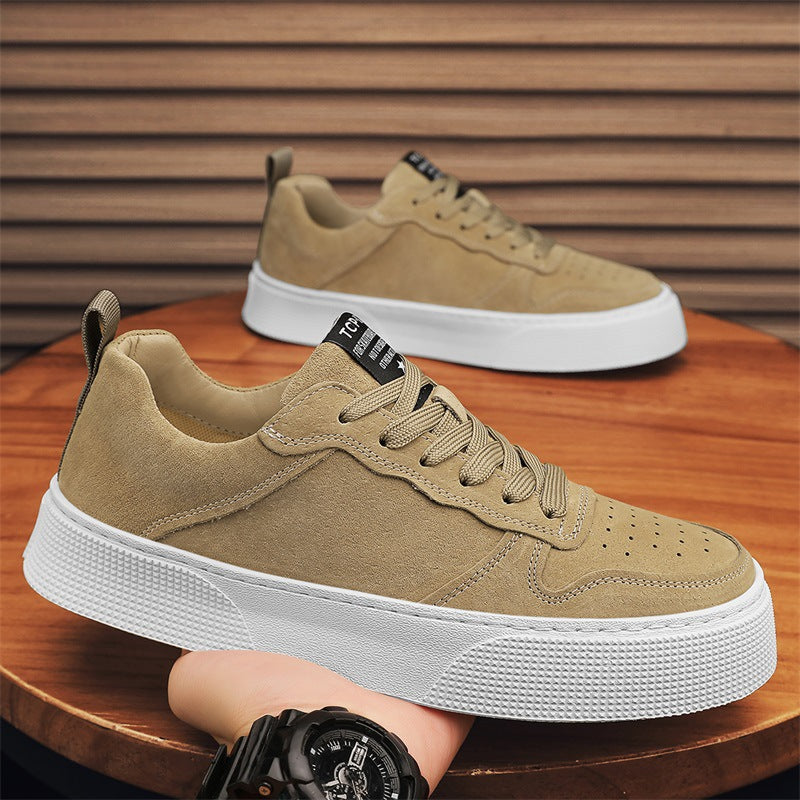 Damen Sneakers mit hochwertigem Wildleder-Obermaterial und rutschfester Sohle R&B